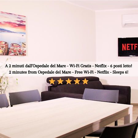 Ospedale Del Mare - Wi-Fi Gratis E Parcheggio Gratuito Appartement Napels Buitenkant foto