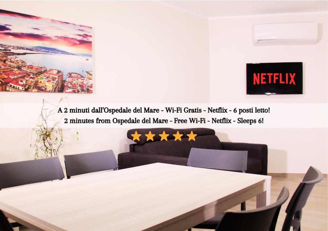 Ospedale Del Mare - Wi-Fi Gratis E Parcheggio Gratuito Appartement Napels Buitenkant foto